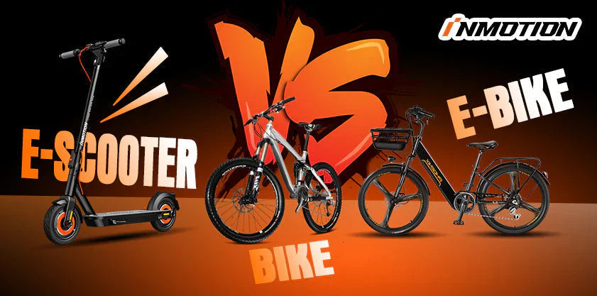 Electric Scooter vs. Bike vs. E-Bike for College